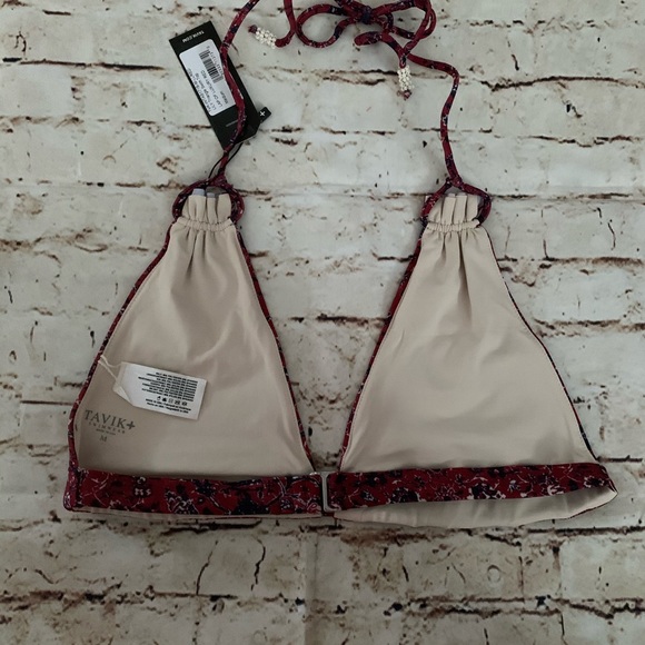 Tavik Lily triangle bikini top lap of luxury - Picture 2 of 3